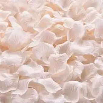 Amazon Hot Sell Artificial Rose Petals Satin Petals Silk Rose Petals For Wedding Decorations
