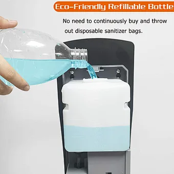 Sanitizer Alcohol Sprayer Disinfectant Station Foam Hand Soap Floor Stand Automated Alcohol Disinfection Aerosol Dispenser