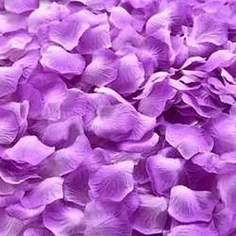 Amazon Hot Sell Artificial Rose Petals Satin Petals Silk Rose Petals For Wedding Decorations