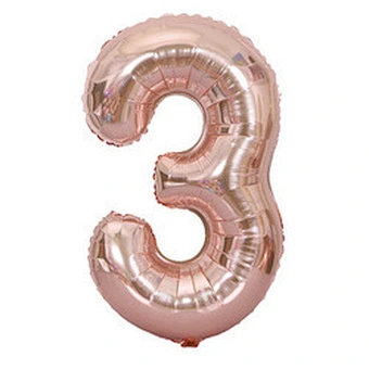 32 inch number balloon gold/silver/blue/pink/red/black/rose gold/gradient colorful foil helium number balloon for party supplies
