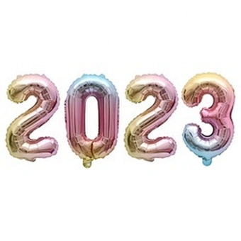 32 inch number balloon gold/silver/blue/pink/red/black/rose gold/gradient colorful foil helium number balloon for party supplies