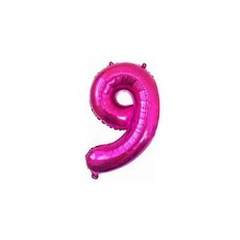 32 inch number balloon gold/silver/blue/pink/red/black/rose gold/gradient colorful foil helium number balloon for party supplies