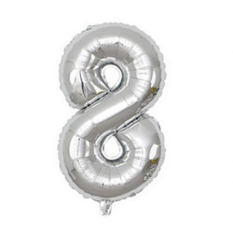 32 inch number balloon gold/silver/blue/pink/red/black/rose gold/gradient colorful foil helium number balloon for party supplies