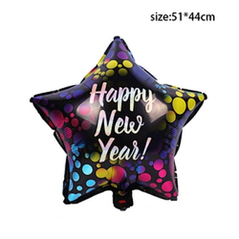 2023 Happy New Year Eve Party Wine Tree Star Bottle Foil Balloons Decoration Merry Christmas Party Decoration Air Globos Noel