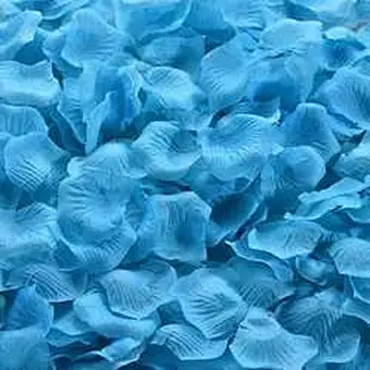 Amazon Hot Sell Artificial Rose Petals Satin Petals Silk Rose Petals For Wedding Decorations
