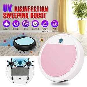 Vacuum Map Navigation Smart Memory Electric 120mins Automatically Charge Wet Mopping Disinfect Sweep Cleaner Disinfection Robot