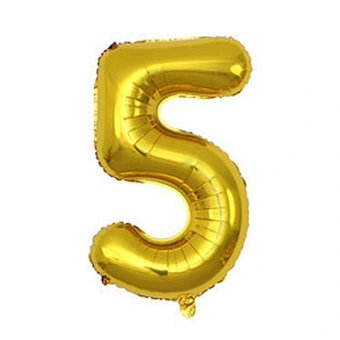 32 inch number balloon gold/silver/blue/pink/red/black/rose gold/gradient colorful foil helium number balloon for party supplies