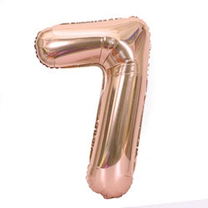 32 inch number balloon gold/silver/blue/pink/red/black/rose gold/gradient colorful foil helium number balloon for party supplies