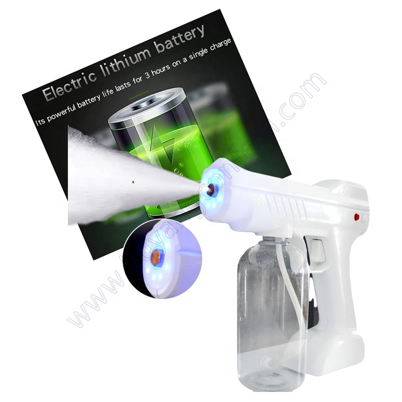 Nano Inhalambrico Vapor Electrica Pistola Gun Comac Inalambrica Blue Ray Rechargeable Wireless Cordless Pistola Sanitizante