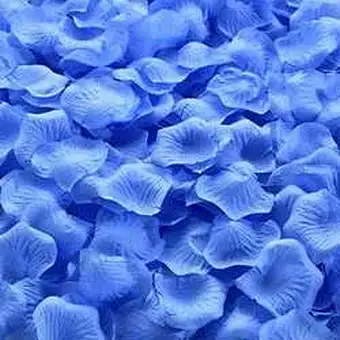 Amazon Hot Sell Artificial Rose Petals Satin Petals Silk Rose Petals For Wedding Decorations