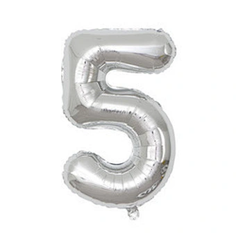 32 inch number balloon gold/silver/blue/pink/red/black/rose gold/gradient colorful foil helium number balloon for party supplies