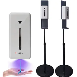 Sanitizer Alcohol Sprayer Disinfectant Station Foam Hand Soap Floor Stand Automated Alcohol Disinfection Aerosol Dispenser