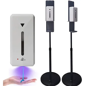 Sanitizer Alcohol Sprayer Disinfectant Station Foam Hand Soap Floor Stand Automated Alcohol Disinfection Aerosol Dispenser