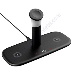 Foldable 2020 Mount Earbud Case Samsung Dock Phone Holder Pad Alarm Clock 3 In 1 Car Iphone 12 Grommet Light Up Wireless Charger