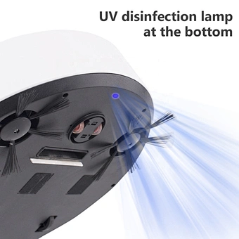 Vacuum Map Navigation Smart Memory Electric 120mins Automatically Charge Wet Mopping Disinfect Sweep Cleaner Disinfection Robot