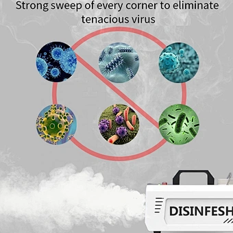 fogger maker portable Fogging hand sanitizer ultrasonic disinfection sprayer equipment fog disinfectant spray machine