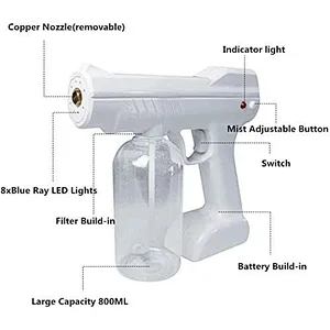 Battery Portable Electrostatic Professional Electric Sprayers Car Hand Bottle Auto Machine Disinfectant Wireless Spray Gun