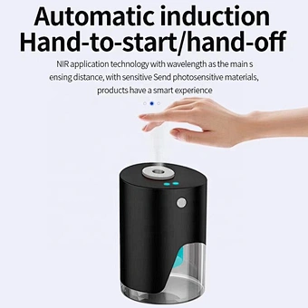 Portable Mini Sprayer Sanitiser Dispenser Bottle Electric Automatic Induction Isopropyl Aerosol Auto Alcohol Spray sterilizer