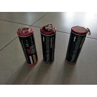 China Daytime Firework Color Tube Flare Pull Grenade Colored Fountain Wire Ring Pyrotechnics Colorful Smoke Torch For Sale