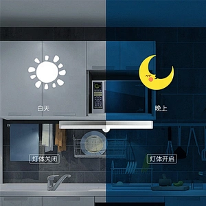 LED Cabinet Light Clear Luminous USB Body Lamp Furniture Light OEM Switch Magnetic Wall Motion Sensor Under LED Cabinet Light