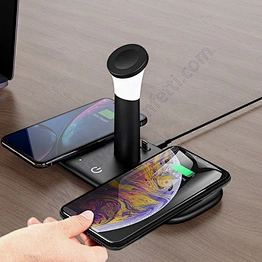 Gift Set 3in 1 15w Foldable Car Magnet Iphone12 Heating Mugs All Phones Iphone 12 Magnetic 3 In Metal Bar Top Wireless Charger