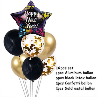2023 Happy New Year Eve Party Wine Tree Star Bottle Foil Balloons Decoration Merry Christmas Party Decoration Air Globos Noel