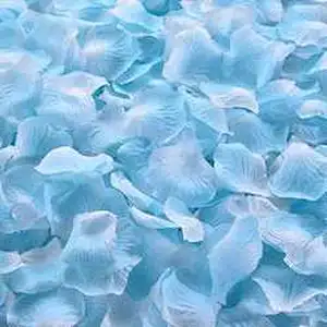 Amazon Hot Sell Artificial Rose Petals Satin Petals Silk Rose Petals For Wedding Decorations