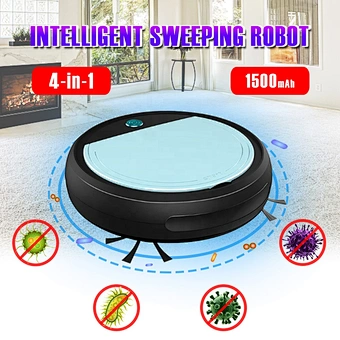 Vacuum Map Navigation Smart Memory Electric 120mins Automatically Charge Wet Mopping Disinfect Sweep Cleaner Disinfection Robot