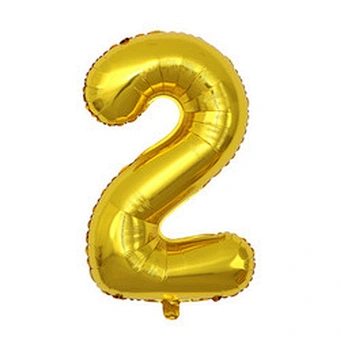 32 inch number balloon gold/silver/blue/pink/red/black/rose gold/gradient colorful foil helium number balloon for party supplies
