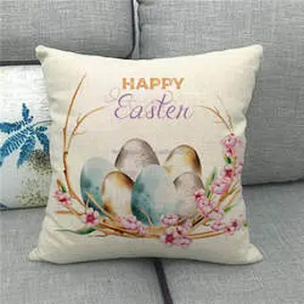 Eggs Gift Children's Accessories Pillow Cover Ornaments Home Easter Decorations 2023