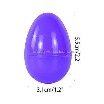 Gift Fillable Candies Chocolate Toy Box Plastic Decoration 2023 Surprise Colorful Bright Empty Shells Creative Easter Egg