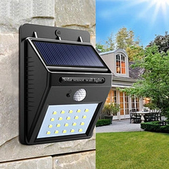 Factory Outdoor Waterproof Activated Wall Lamp Led Solar Wall Light Motion Sensor Garden lights for Courtyard Outdoor Lighting