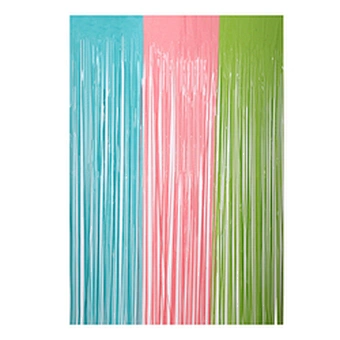 metal tinsel foil curtain metallic foil fringe curtain rain wall backdrop wedding birthday party background decoration 1*2m