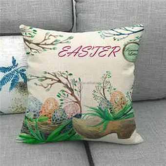 Eggs Gift Children's Accessories Pillow Cover Ornaments Home Easter Decorations 2023
