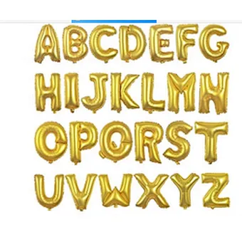 Rose Gold Mariage Letter Balloon Anniversary Birthday Party Decorations Kids Wedding Decoration Air Balloons Globos Party ballon