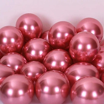 Factory direct sale Metal Festival Latex Balloons Birthday Party Party Latex Balloons Wholesale chrome balloons