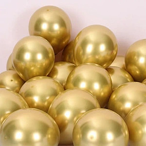 Factory direct sale Metal Festival Latex Balloons Birthday Party Party Latex Balloons Wholesale chrome balloons