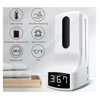 Refill Soap Sanitizing Wash Station Disinfectant Sanitizer Automatic Battery Touchless Digital Hand Disinfection Dispenser