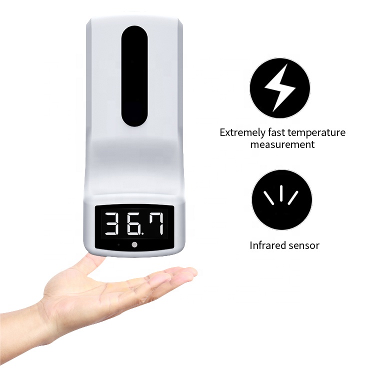 Refill Soap Sanitizing Wash Station Disinfectant Sanitizer Automatic Battery Touchless Digital Hand Disinfection Dispenser