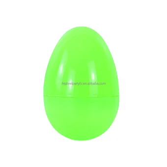 Gift Fillable Candies Chocolate Toy Box Plastic Decoration 2023 Surprise Colorful Bright Empty Shells Creative Easter Egg