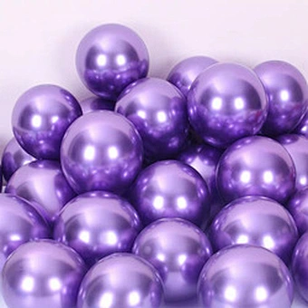 Factory direct sale Metal Festival Latex Balloons Birthday Party Party Latex Balloons Wholesale chrome balloons
