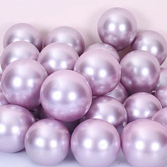 Factory direct sale Metal Festival Latex Balloons Birthday Party Party Latex Balloons Wholesale chrome balloons