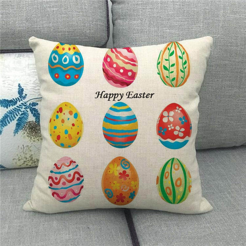 Eggs Gift Children's Accessories Pillow Cover Ornaments Home Easter Decorations 2023