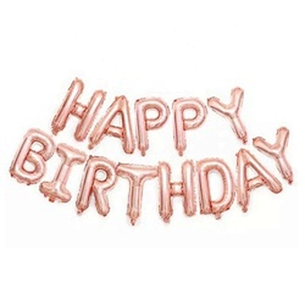 Foil Balloon Factory 16 inch Individual Package Happy Birthday banner Balloon set Party Decoration feliz cumpleanos globo