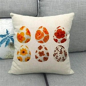Eggs Gift Children's Accessories Pillow Cover Ornaments Home Easter Decorations 2023