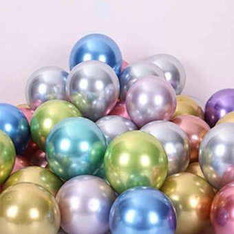 Factory direct sale Metal Festival Latex Balloons Birthday Party Party Latex Balloons Wholesale chrome balloons