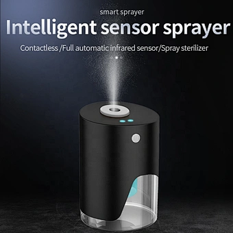 100ml Sanitizer Touchless Usb Infrared Induction Sensor Disinfection Spray Smart Alcohol Sterilizer Dispenser Sprayer For School