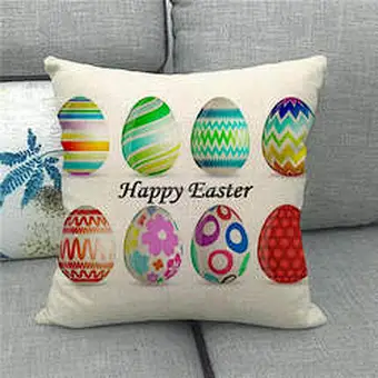 Eggs Gift Children's Accessories Pillow Cover Ornaments Home Easter Decorations 2023