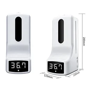 Refill Soap Sanitizing Wash Station Disinfectant Sanitizer Automatic Battery Touchless Digital Hand Disinfection Dispenser
