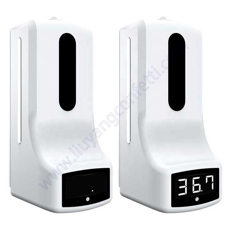 Sanitizing Wall Mounted Spray Machine Touchless Soap Touch Free Bacterial Infrared Automatic Alcohol Hand Sanitizer Dispenser